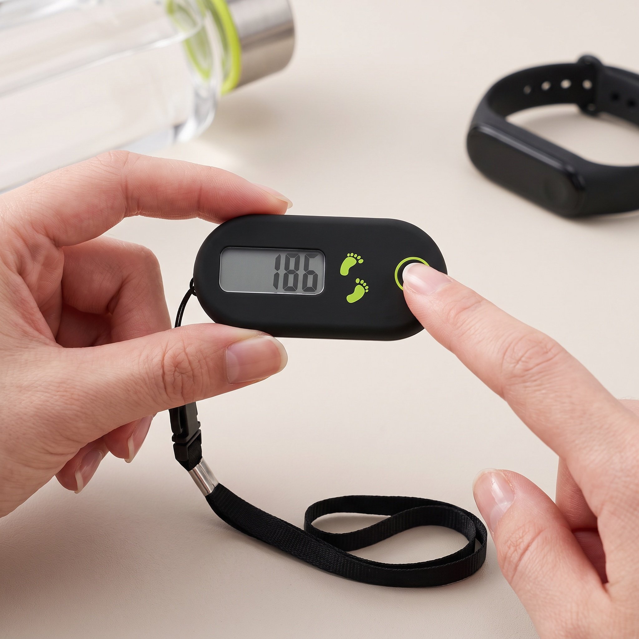 Electronics Gadgets For Home - Contapassi Elettronico Portatile, Mini Contapassi per