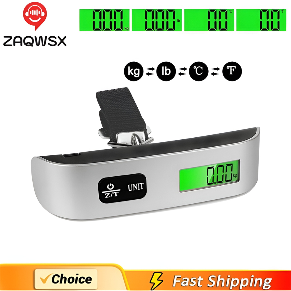 Gadgets For Electronics - Bilancia portatile Display LCD digitale 110lb/50kg