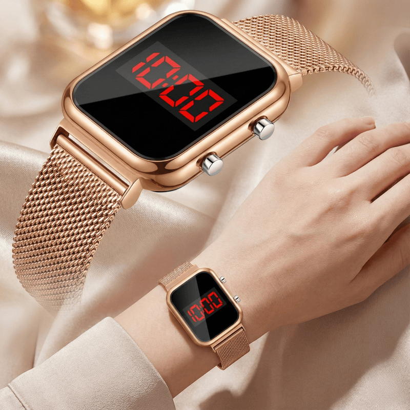 Orologi digitali a LED rettang - Electronics Gadgets For Men recensione e prezzo