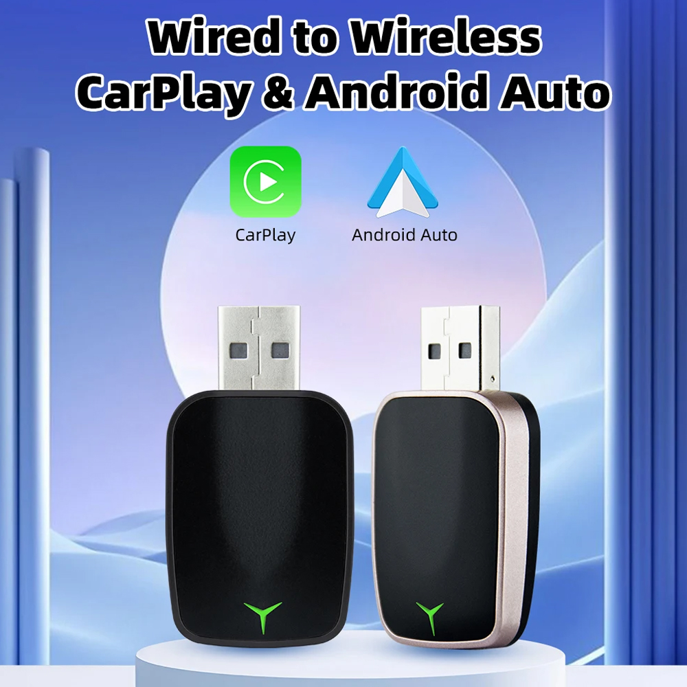 Nuovo Wired A Wireless Carplay - Gadgets For Electronics recensione e prezzo