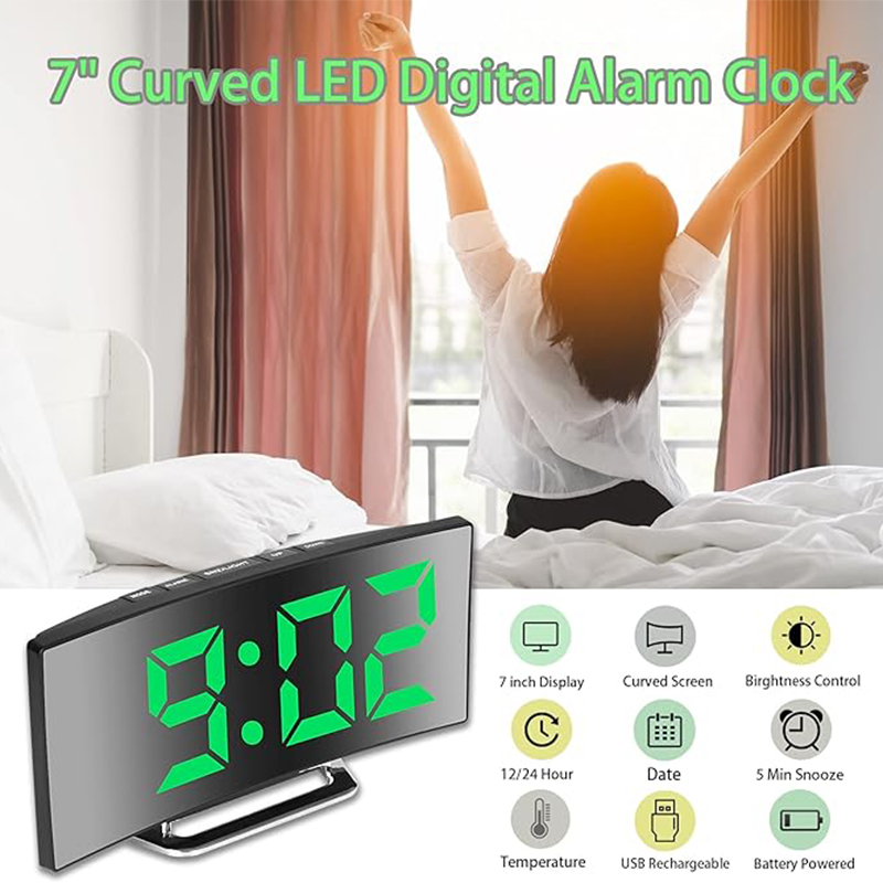 Sveglia digitale a LED Specchi - Electronics Gadgets For Home recensione e prezzo